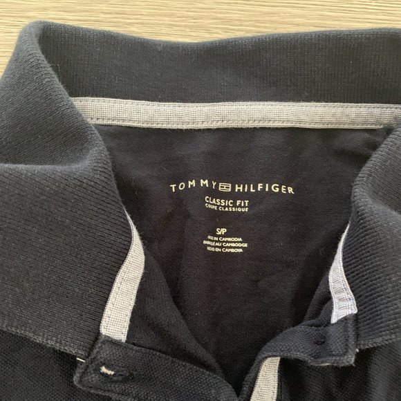 Polo shirt blue Tommy - Picture 1 of 3